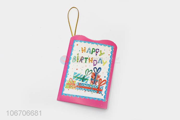 China supplier rectangle birthday cards birthday greeting card