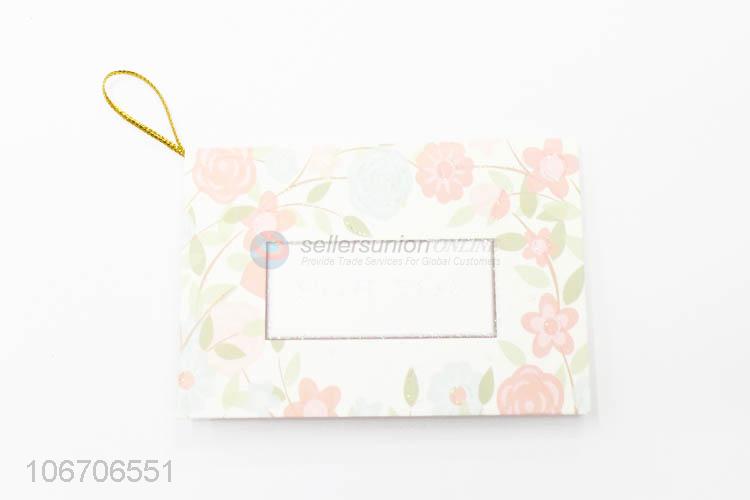 Suitable price rectangle thank you cards paper greeting card