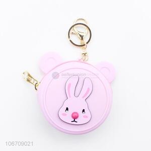 New Design Rabbit Shaped Small Silicone Coin Bag Silicone Coin Purse