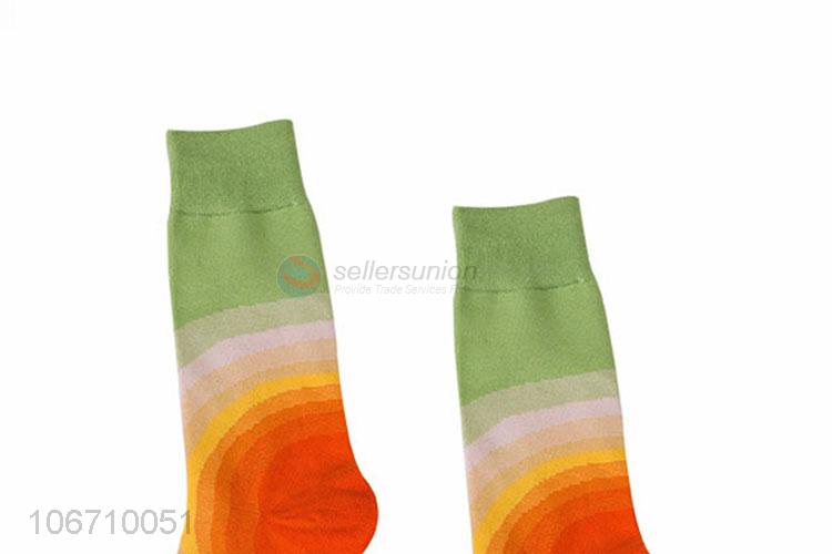 New Arrive Popular Mid-Calf Length Mens Cotton Socks