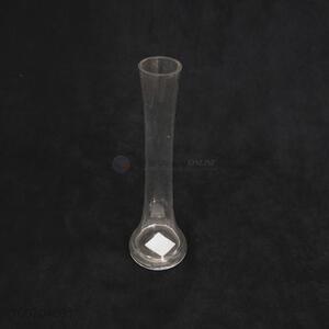 High quality home ornaments transparent glass flower vase