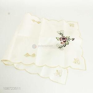 Delicate Design Embroidered Placemat