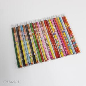 Competitive price 24pcs wooden pencils for children