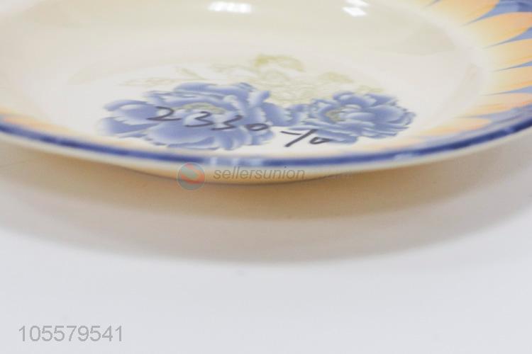 10Inch Melamine plate,120g,12pcs/blister