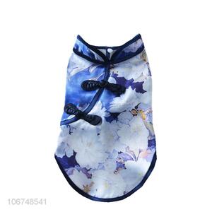 Hot Selling Pet Clothes Chinese Style Summer Dog Cheongsam Dresses Dog Clothes