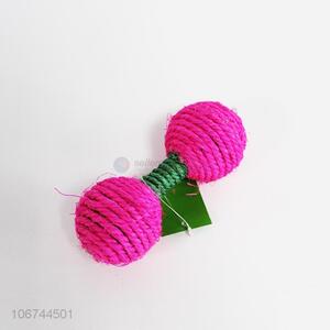 Custom cat chew training rope ball toys pet toys