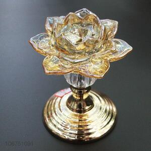 Fashion Decorative Lotus Shape Candleholder