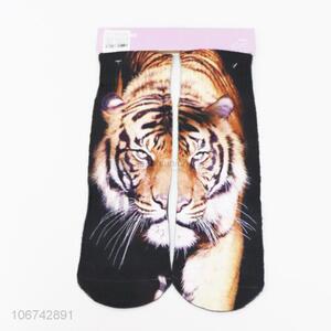 New product digital print thin women colorful sublimation socks