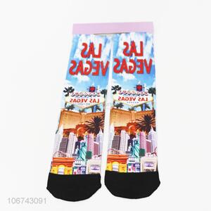 Wholesale Unique Design Women Sublimation Printing Socks