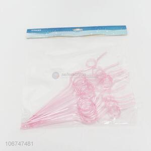 Wholesale 10 Pieces Unique Modelling Straw