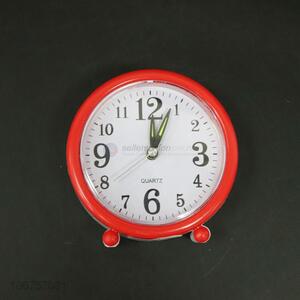 High Quality Fashion Plastic Round Alarm Clock