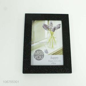 Wholesale luxury black plastic photo frame for decoration