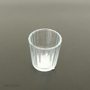 New selling promotion clear <em>glass</em> candle holder <em>candlestick</em>