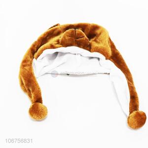 Factory Sell <em>Plush</em> Animal Head Hat for Children Fashion Warm Hats