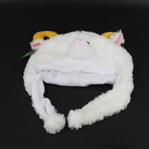 Contracted Design Cute Animal Rabbit Head Hats Fashion Kids Warm Hats