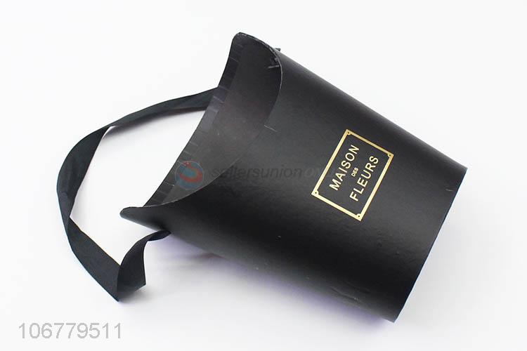 New design fancy bucket shape paper gift box