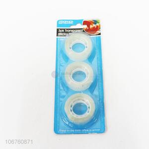 Good Quality 3 Pieces Transparent Adhesive Tape