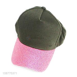 Wholesale Glitter Visor Baseball Cap