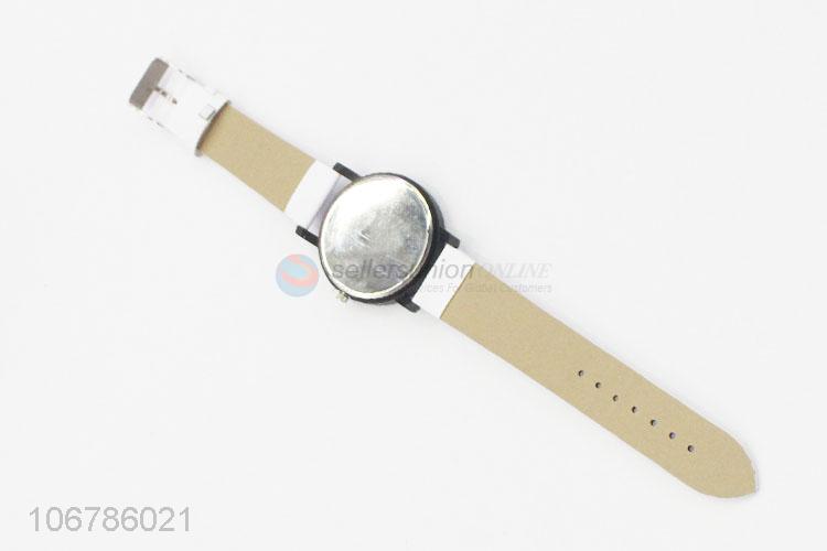 Wholesale Fashion Accessories Ladies PU Watchband Watch