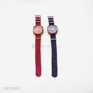 Hot Selling Wristwatch With Cloth Watchband For Women