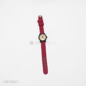 High Quality Colorful Cloth Watchband Watch For Women