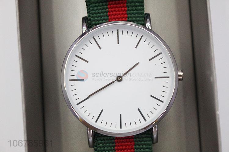 Wholesale Colorful Watchband Fashion Women Wrist Watch