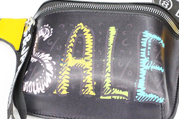 Good Sale PU Leather Waist Bag Colorful Waist Pouch