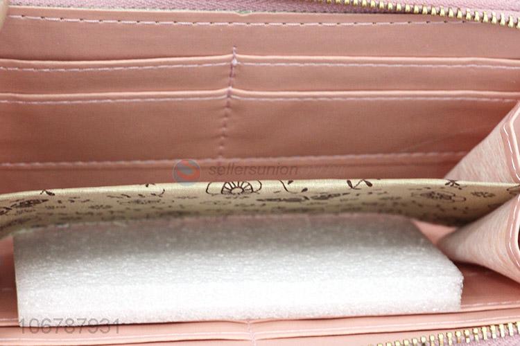 Wholesale PU Leather Wallet Fashion Long Purse