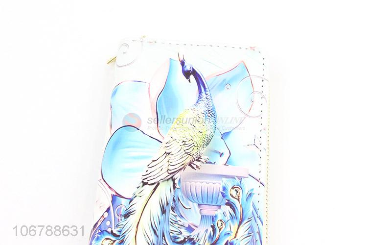 Fashion Printing PU Leather Wallet Fashion Card Holder