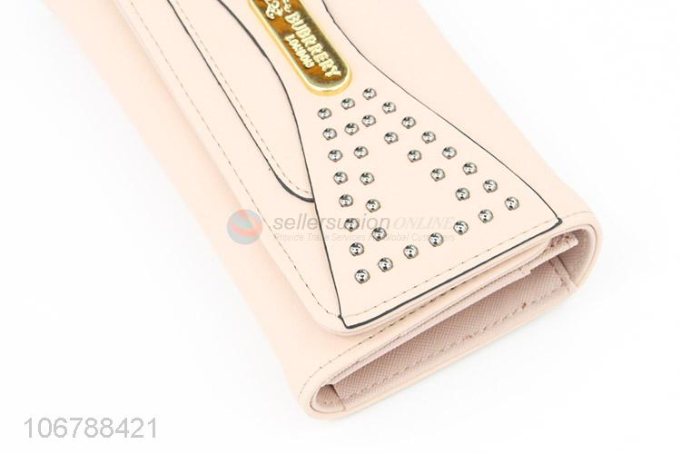 Custom Fashion Ladies Long Purse Card Holder Wallet