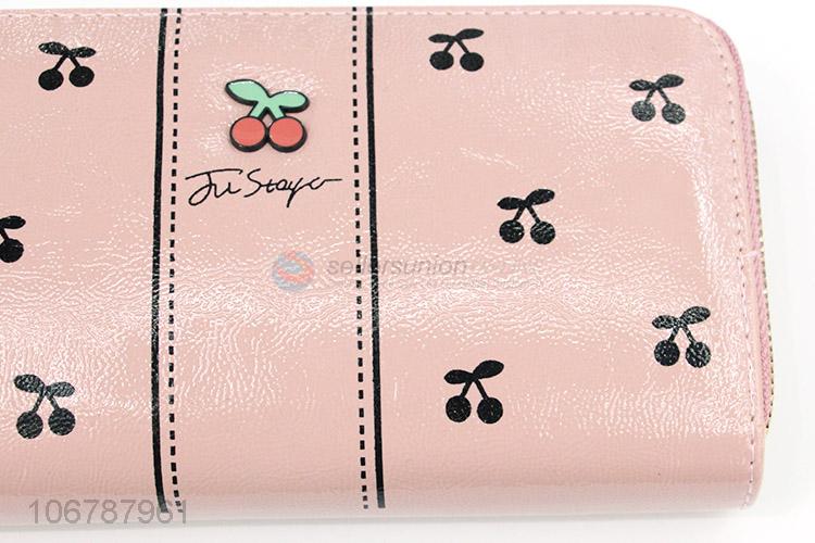 New Style Double Zipper Wallet Ladies Coin Purse