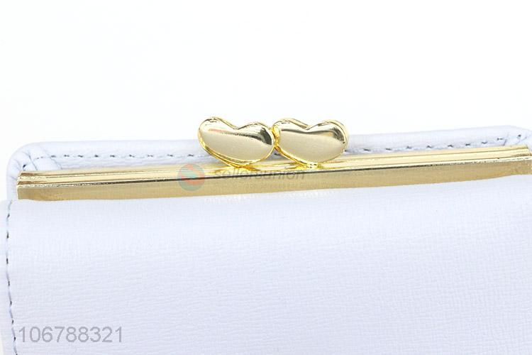 Hot Selling PU Leather Foldable Wallet For Women