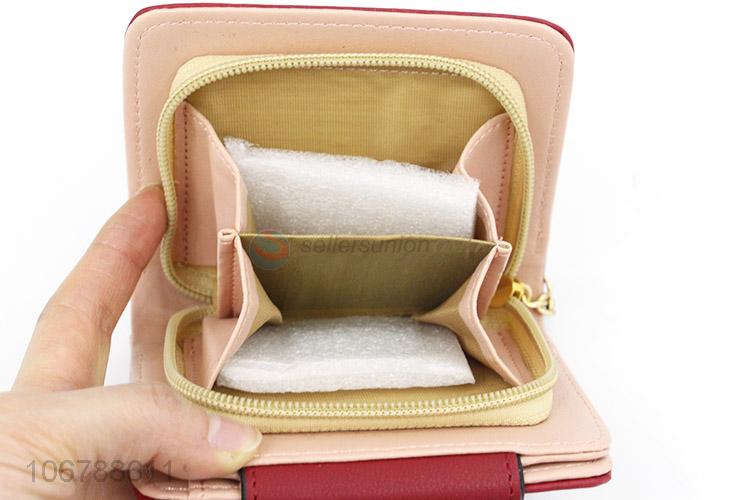 Good Quality PU Leather Card Holder Fashion Purse Set