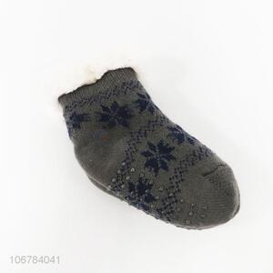 Competitive price ladies winter warm non-slip floor socks