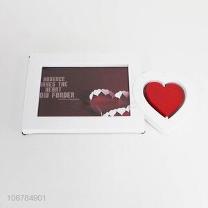 Wholesale price hanging wedding couple heart photo frames