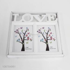 Good market plastic combination wall photo frame for couples