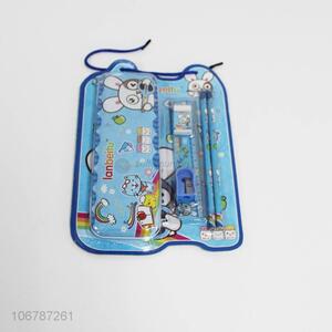 Hot Selling Cartoon Pattern Pencil Box Stationery Set