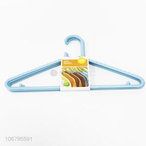 China OEM 5pcs adults anti-slip plastic clothes hangers