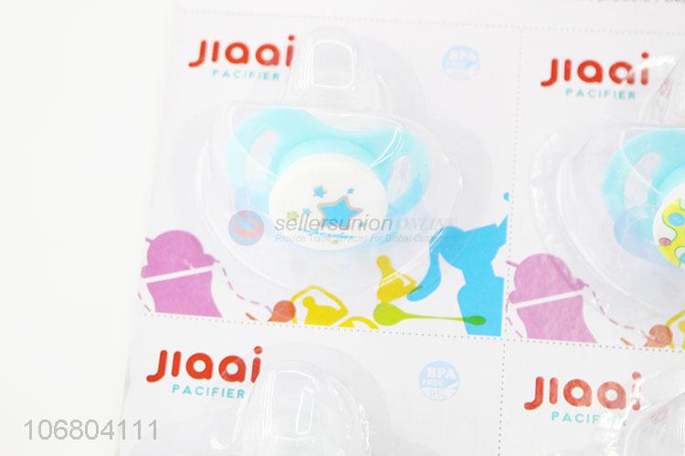 China OEM food grade silicone baby nipple pacifier