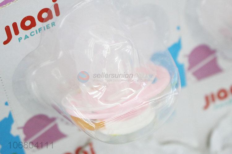 China OEM food grade silicone baby nipple pacifier