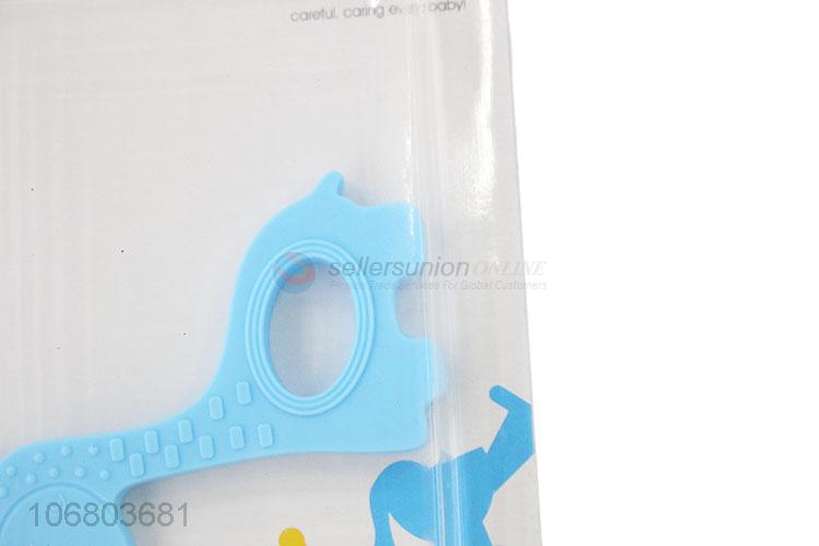 China supplier baby chew toy silicone teether baby supplies