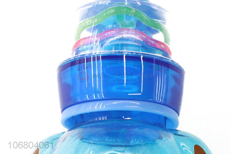 Hot selling cartoon elephant shape plastic baby feeding bottle