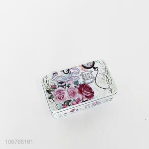 Good Quality Rectangle Tinplate Box Storage Box