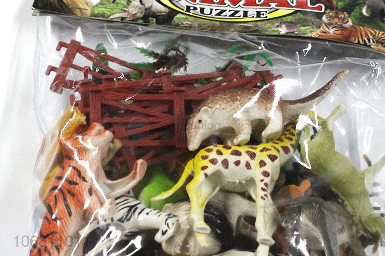 New Arrival Simulation Animal Model DIY Puzzle Toys