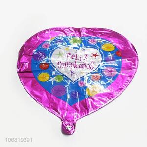 New Style Colorful Heart Shape Decorative Foil Balloon