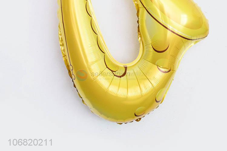 Good Quality Saxophone Shape Foil Balloon