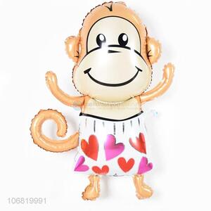 Newest Cartoon Monkey Shape Foil Balloon Fashion Balloon