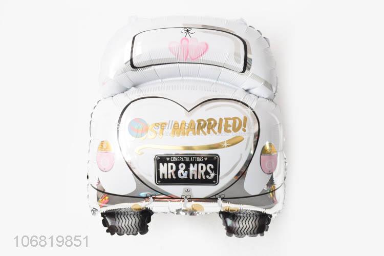 Custom Wedding Car Shape Decorative Foil Balloon