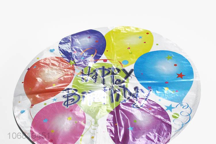 Top Quality Happy Birthday Party Decorative Foil Balloon