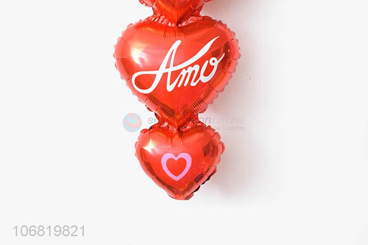 Best Selling Heart Shape Foil Balloon Fashion Wedding Decoration